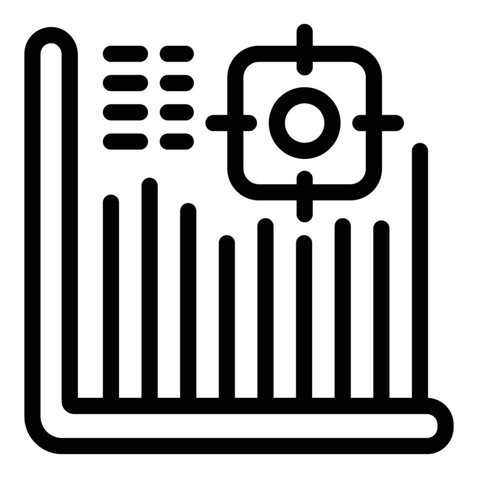 Mobility governance icon outline vector. Traffic supervision vector