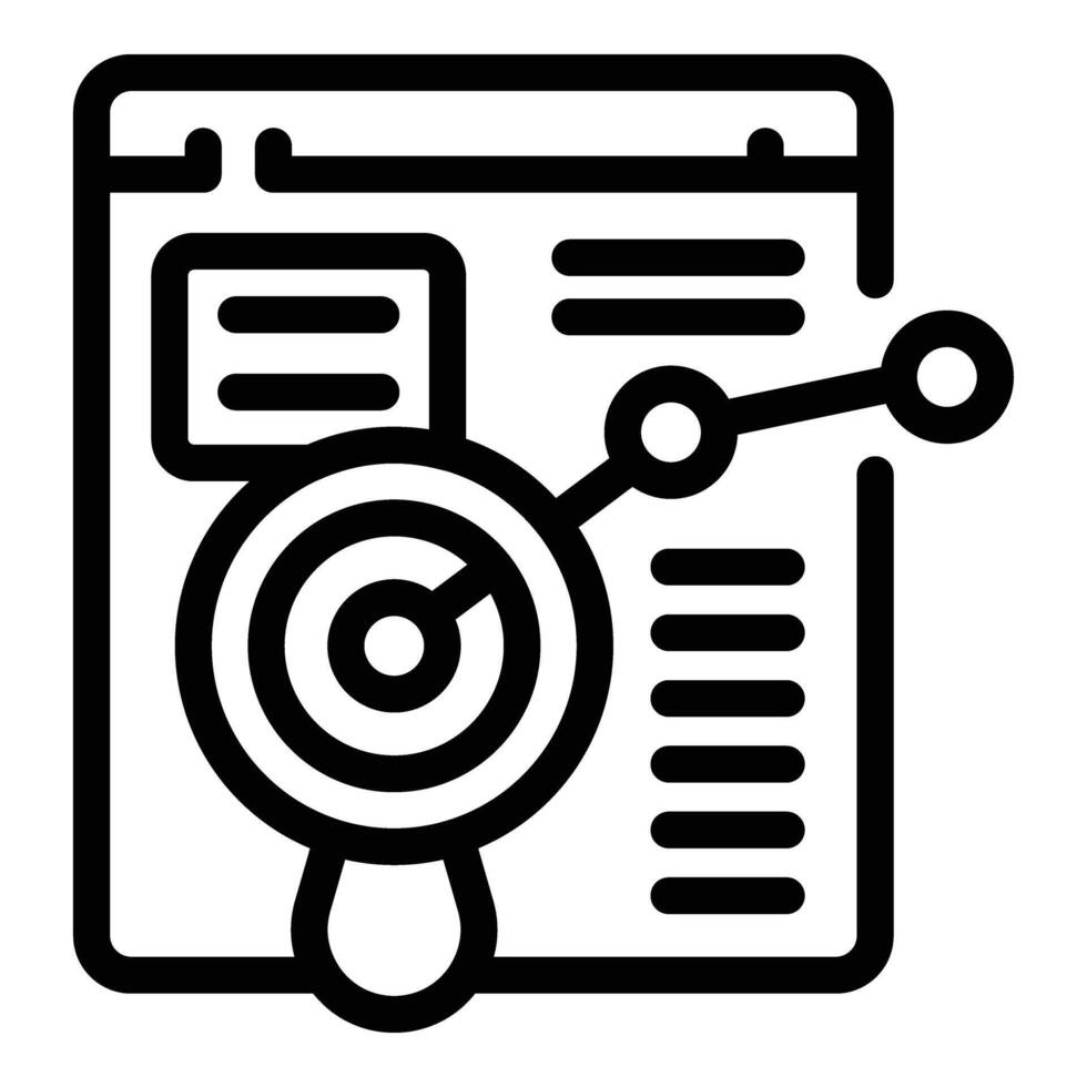 Traffic coordination icon outline vector. Transportation management vector