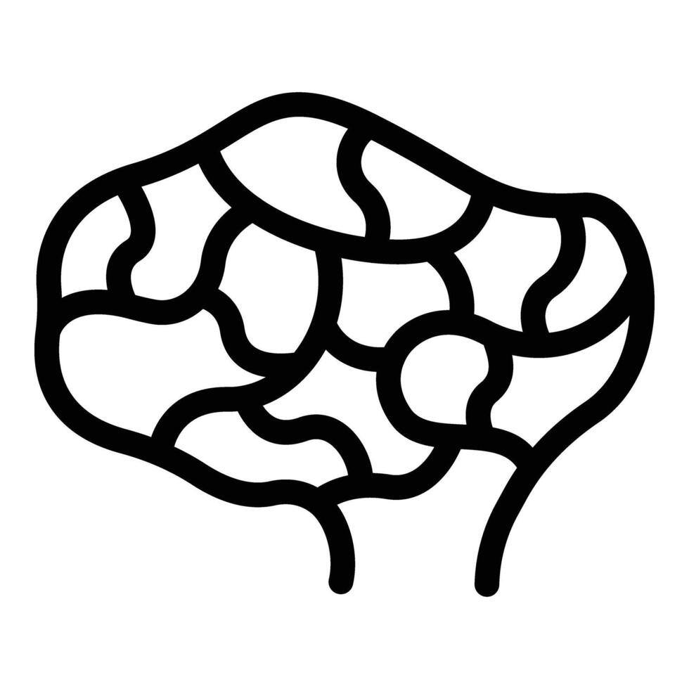 Team brainstorm icon outline vector. Business decision vector