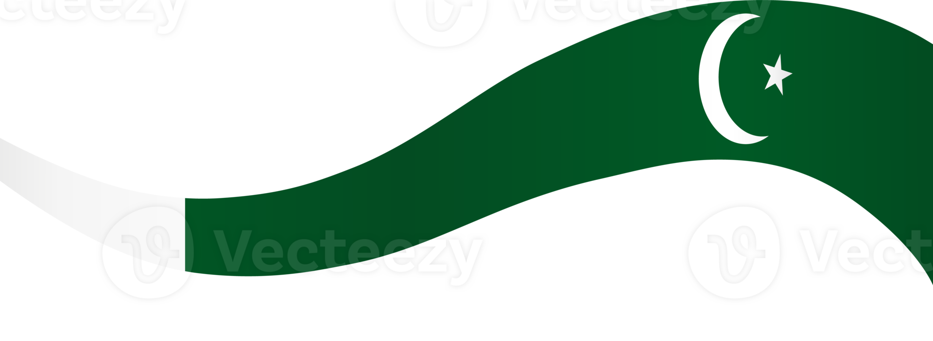 Pakistan flag wave png