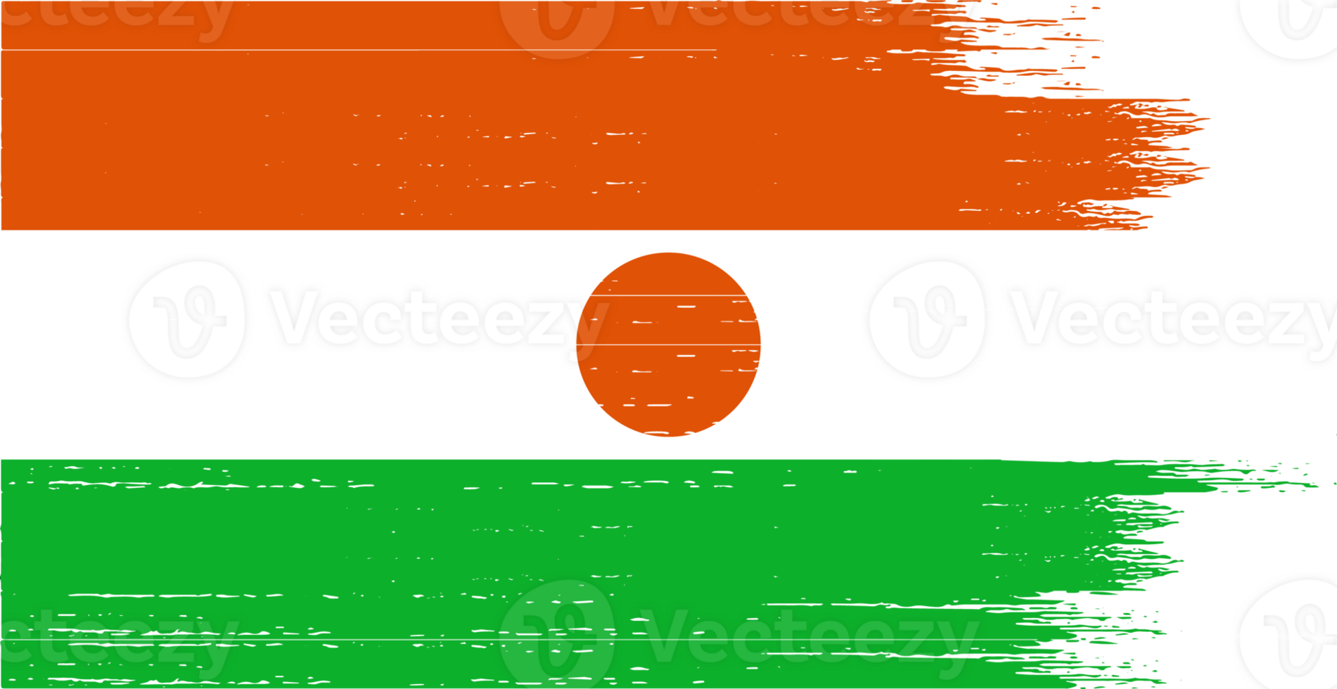 Niger flag brush png