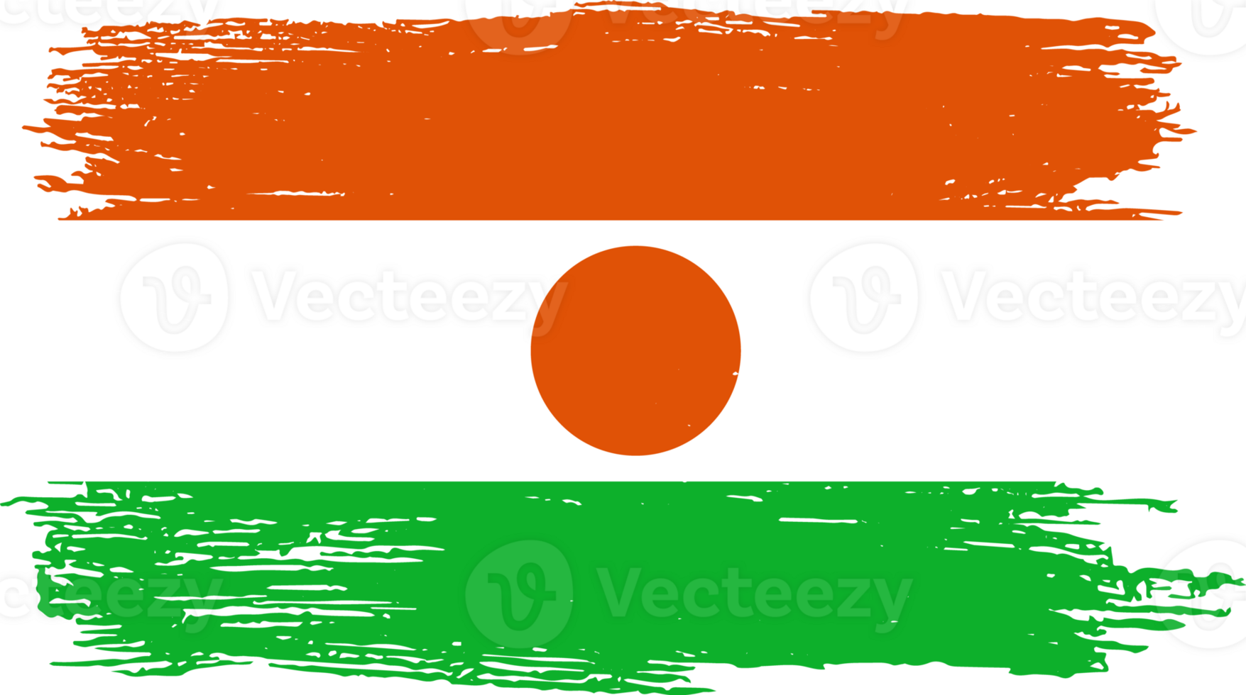 Niger flag brush png