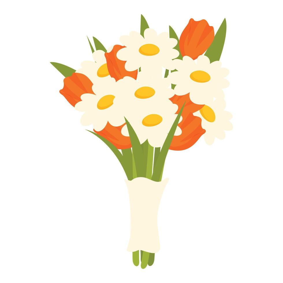 Bloom online mobile icon cartoon vector. Holding floral vector