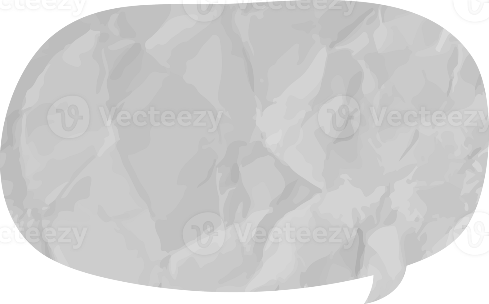 speech bubble wrinkled png