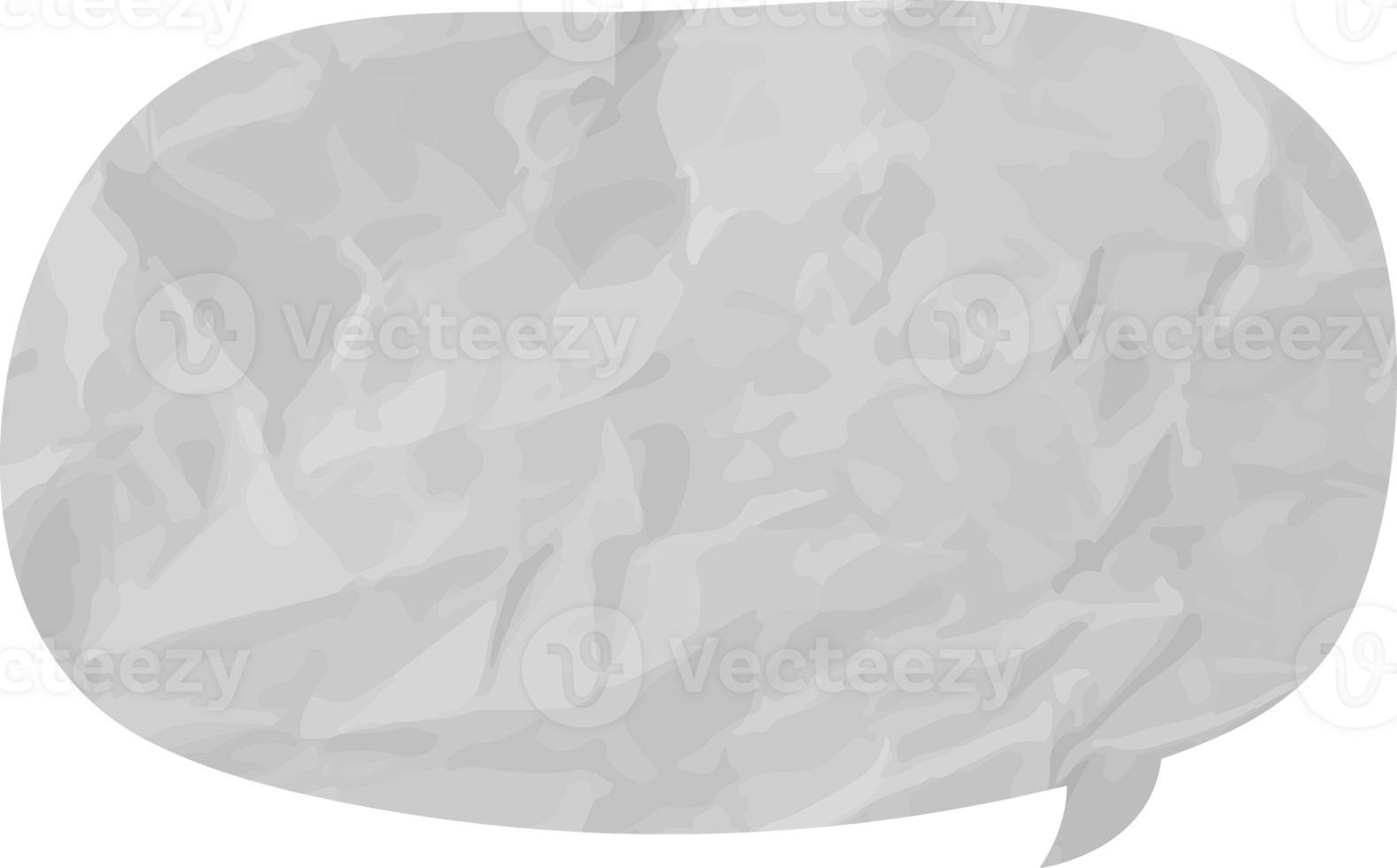 speech bubble wrinkled png