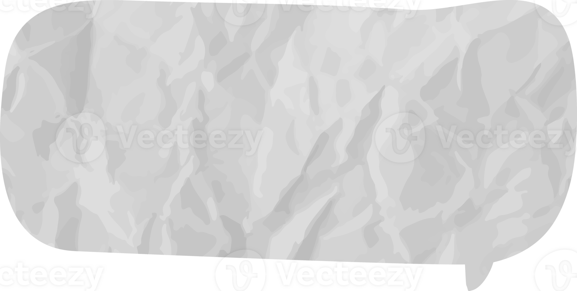 speech bubble wrinkled png