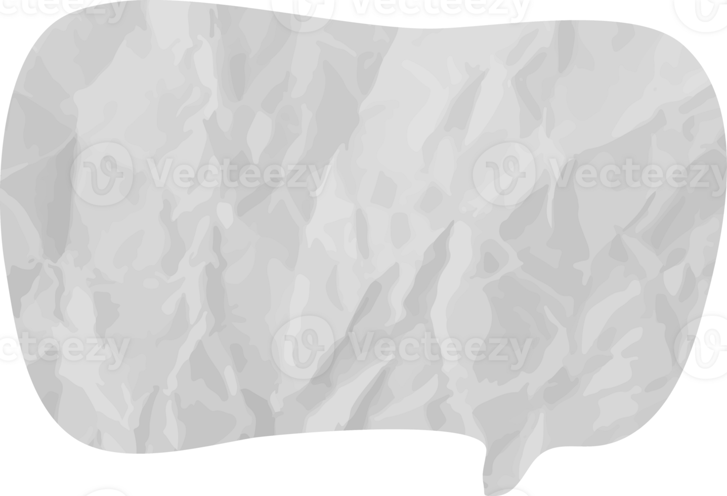 speech bubble wrinkled png