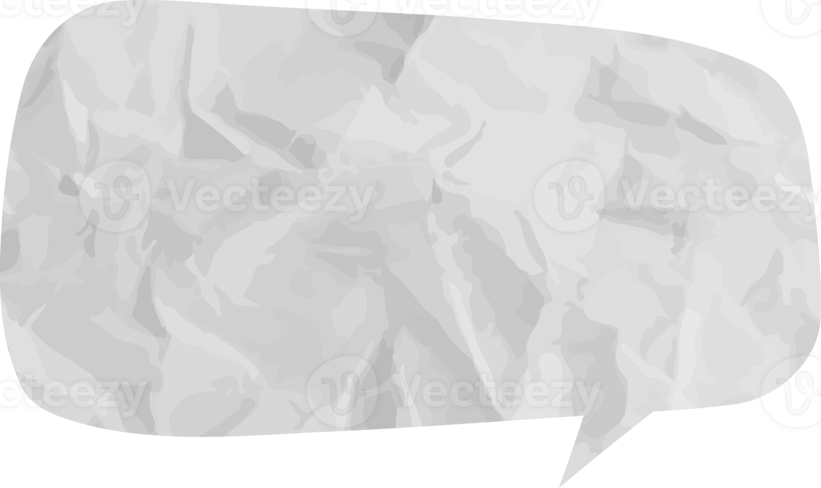 speech bubble wrinkled png