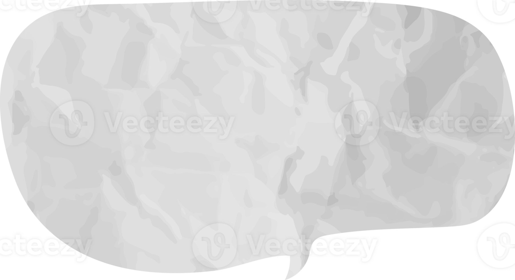 speech bubble wrinkled png