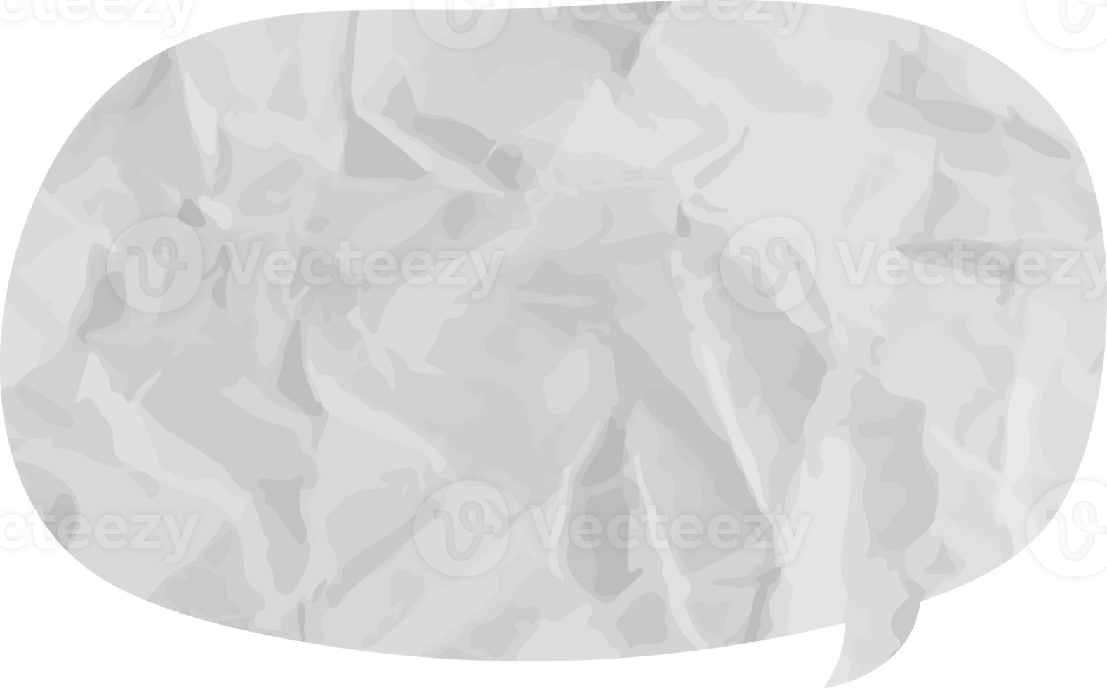 speech bubble wrinkled png