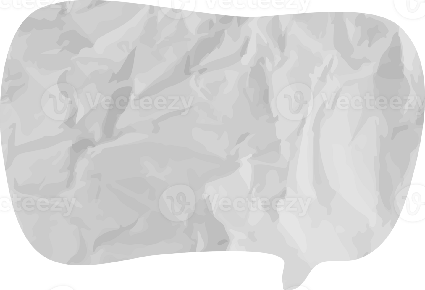 speech bubble wrinkled png