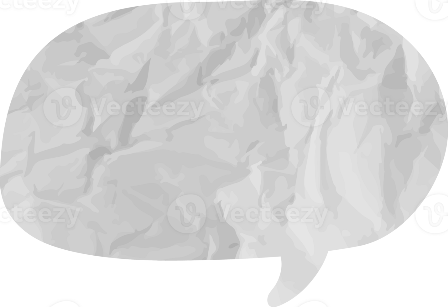 speech bubble wrinkled png