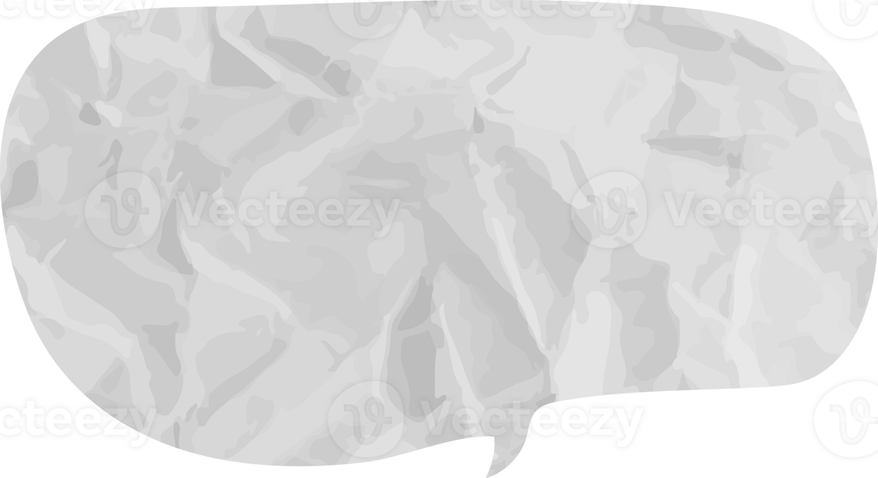 speech bubble wrinkled png
