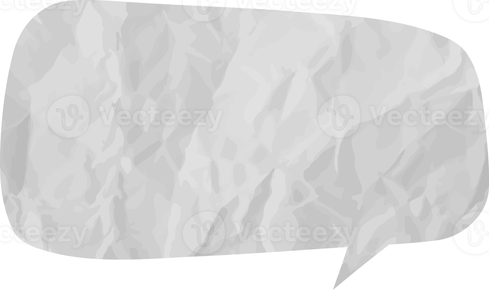 speech bubble wrinkled png