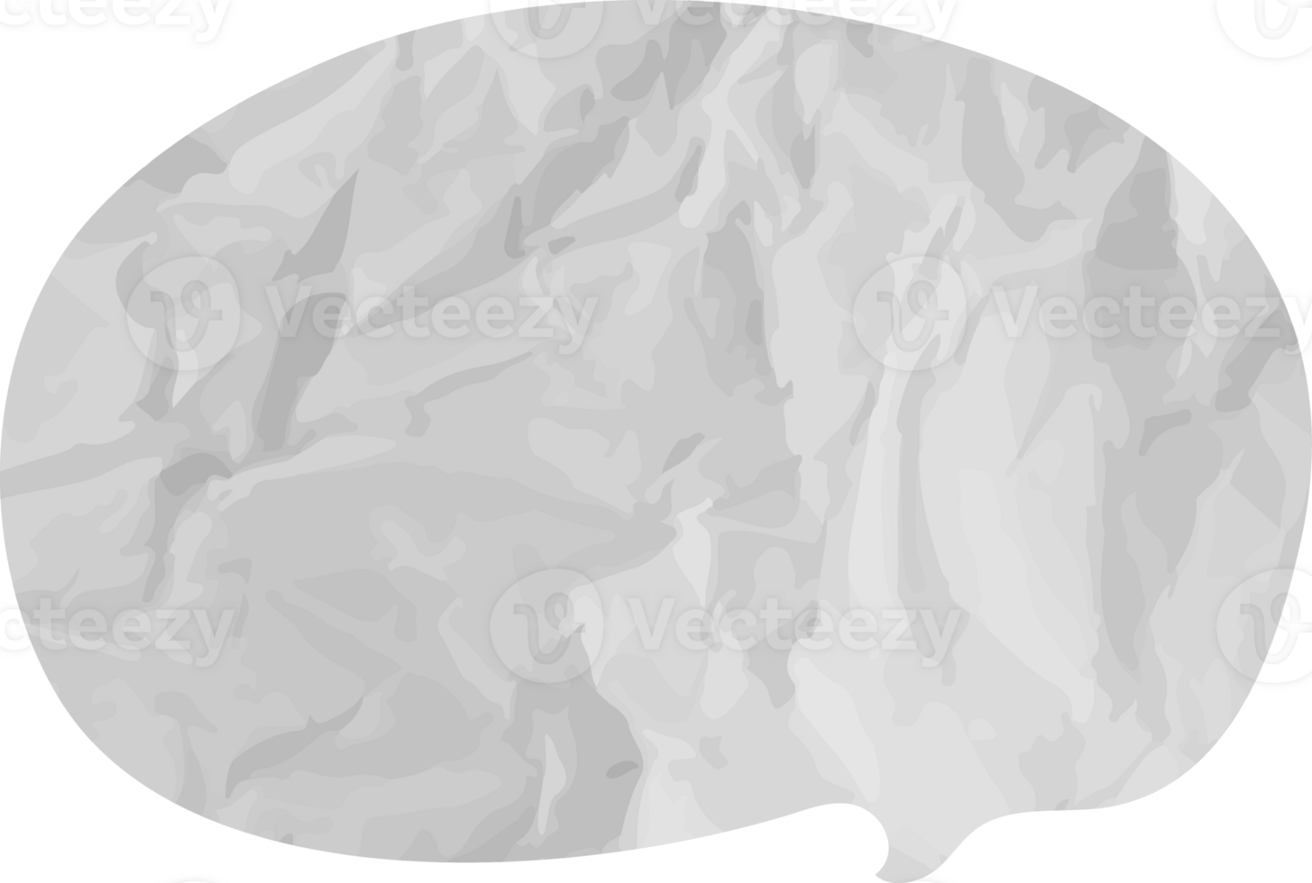 speech bubble wrinkled png