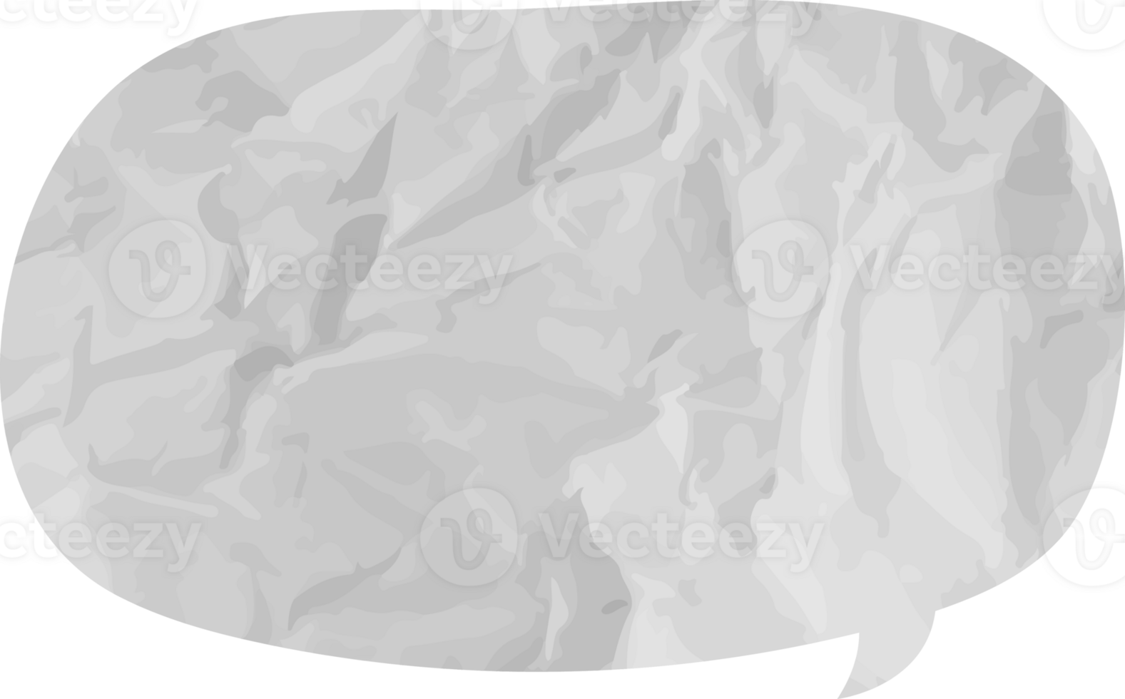 speech bubble wrinkled png