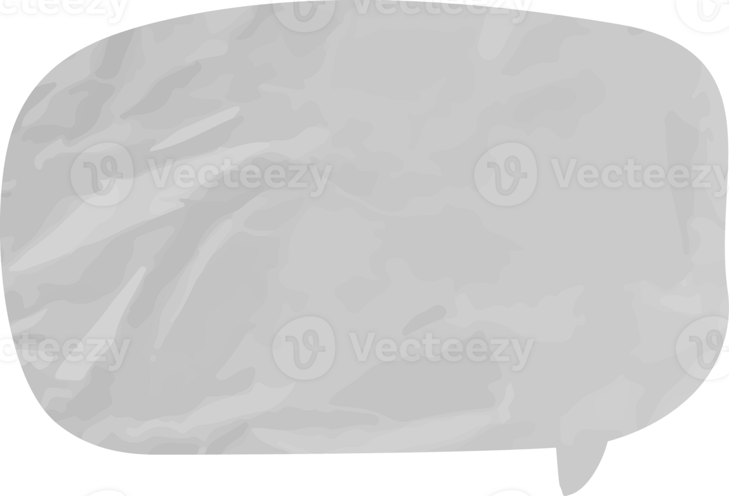 old paper speech bubble png
