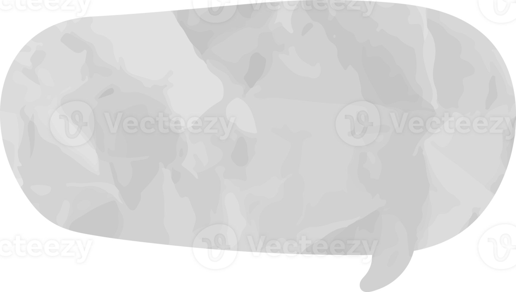 old paper speech bubble png