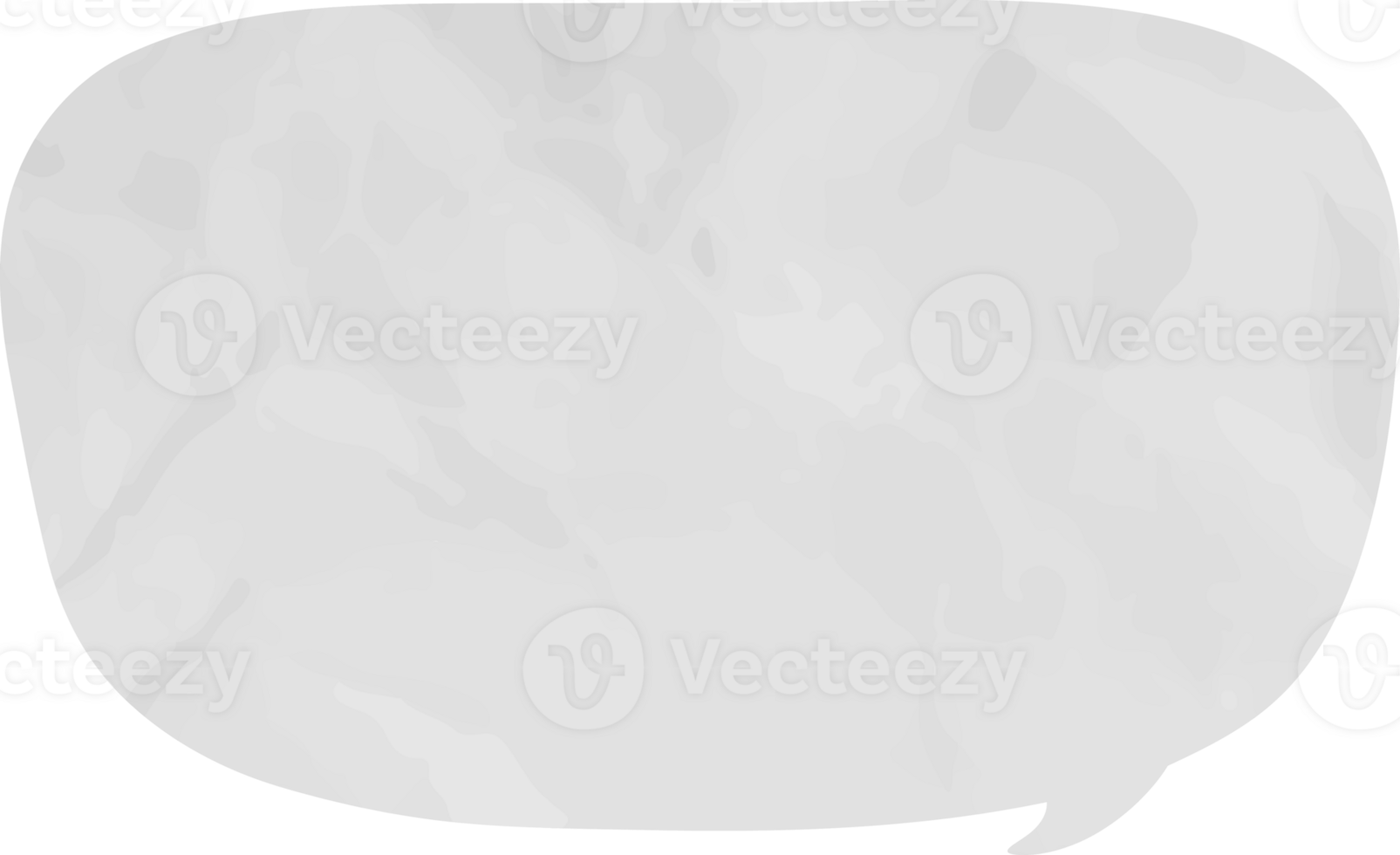 old paper speech bubble png