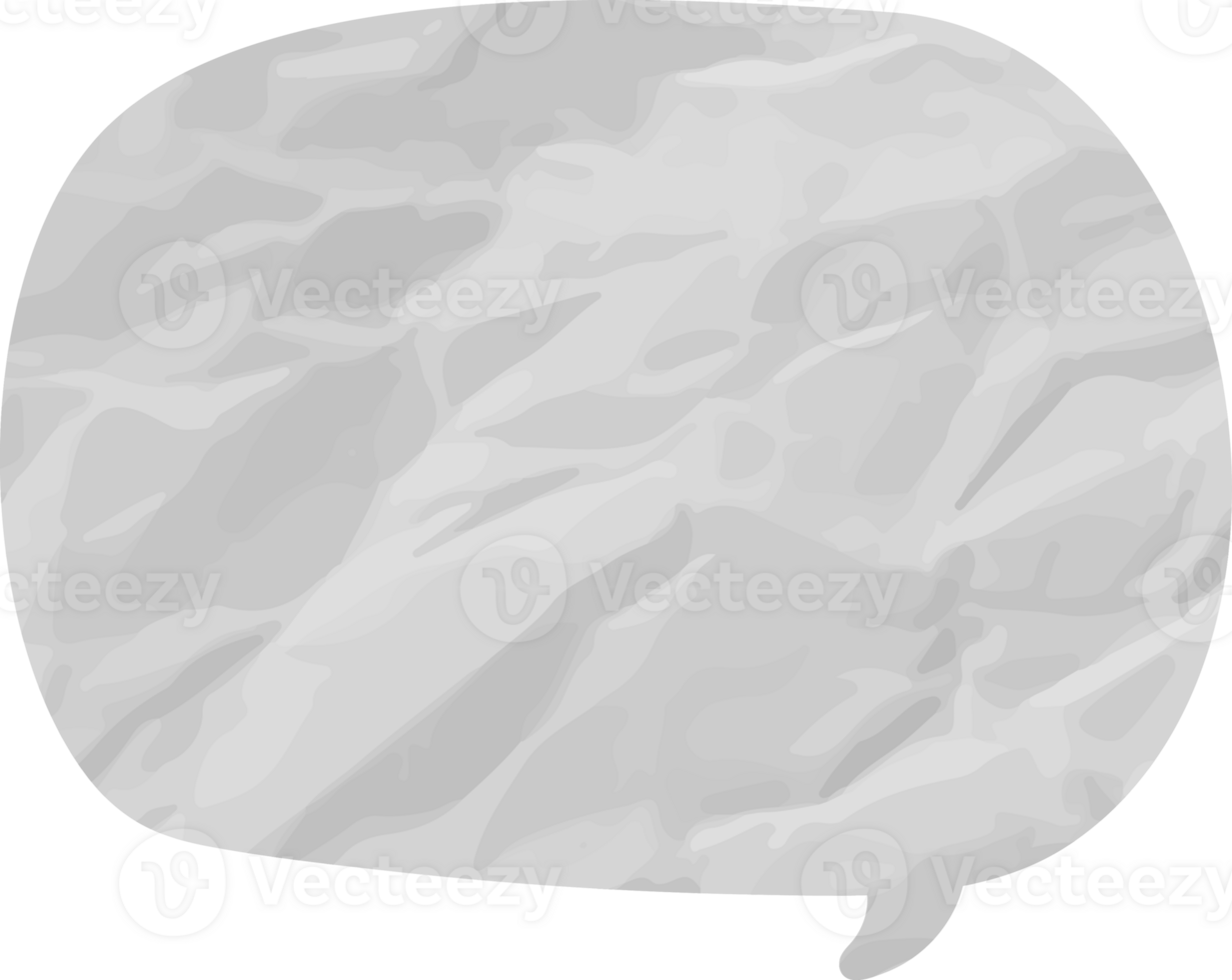 old paper speech bubble png