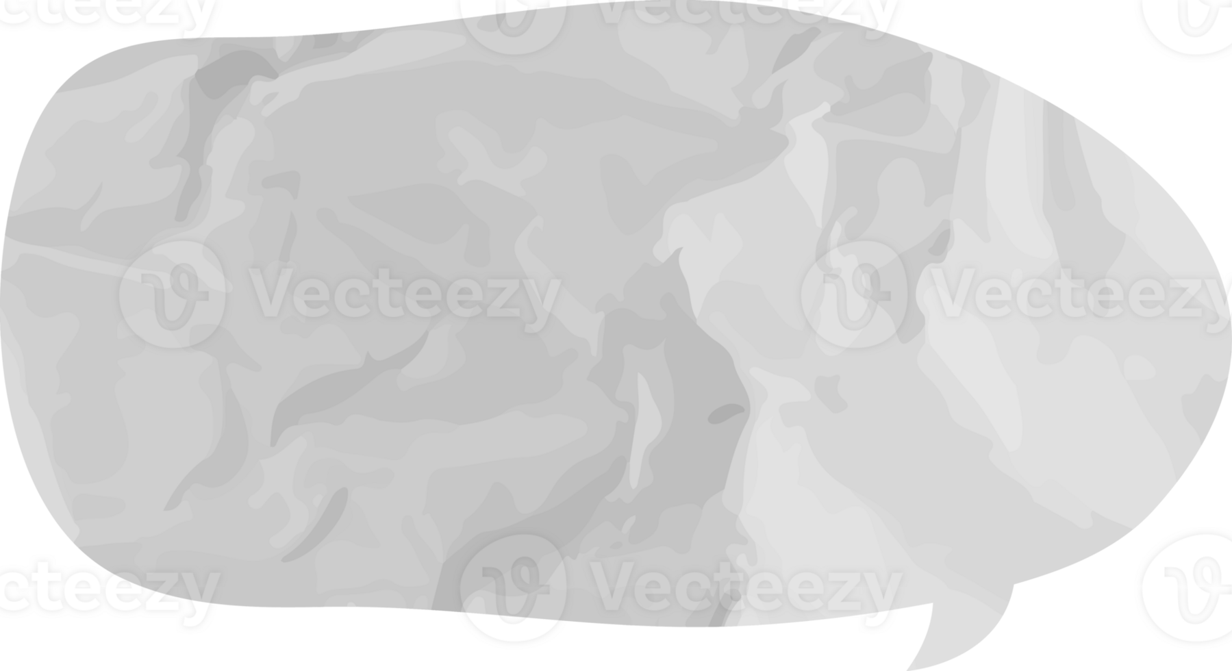 old paper speech bubble png