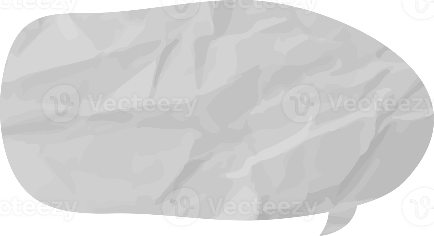 old paper speech bubble png