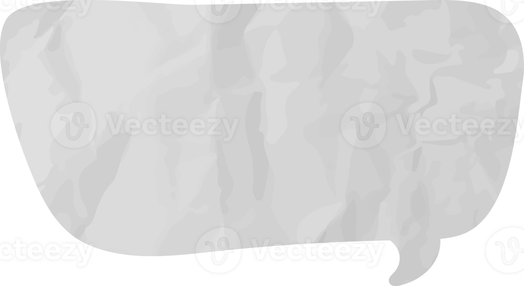 old paper speech bubble vintage wrinkled png