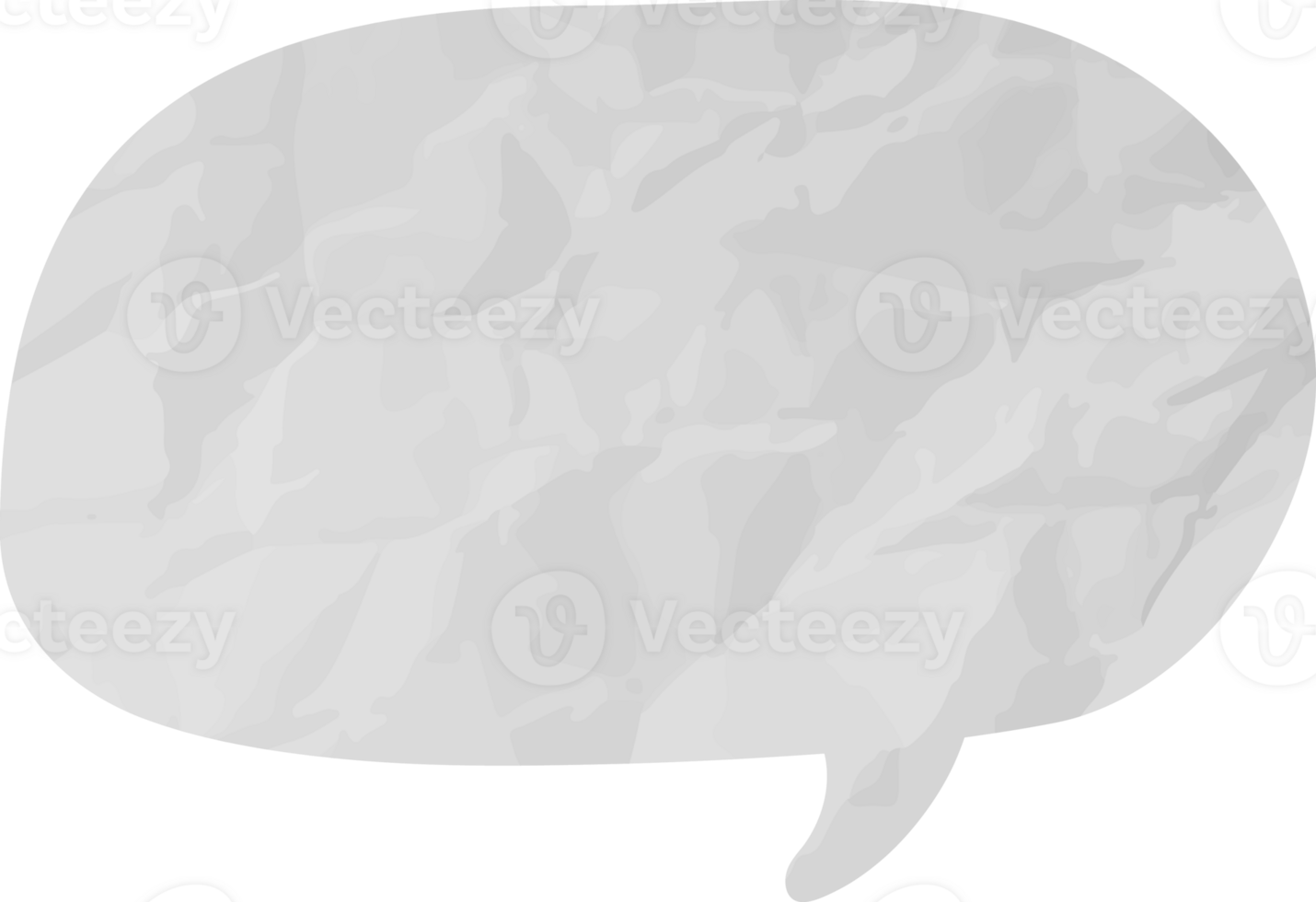 old paper speech bubble vintage wrinkled png