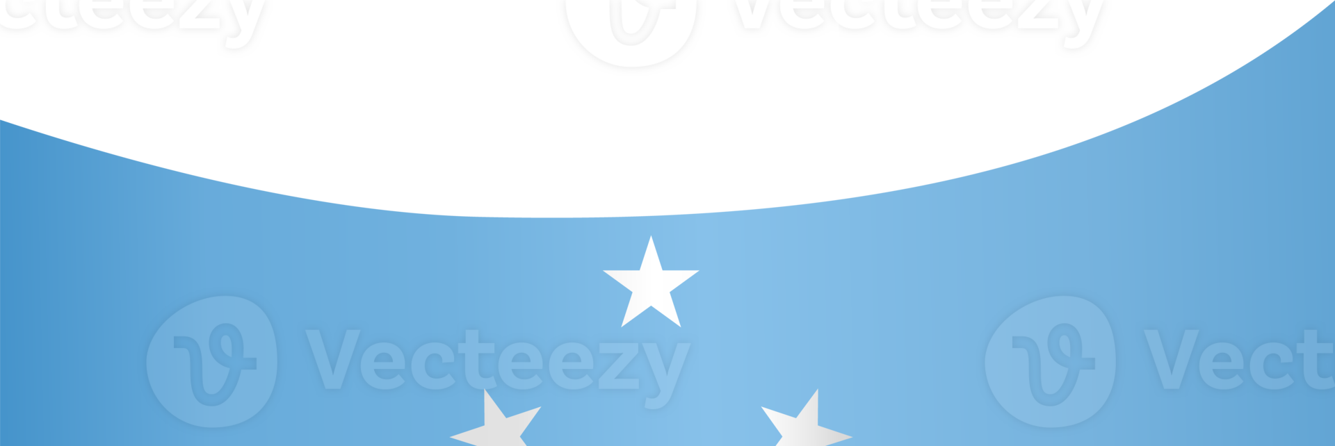 Micronesia flag wave png