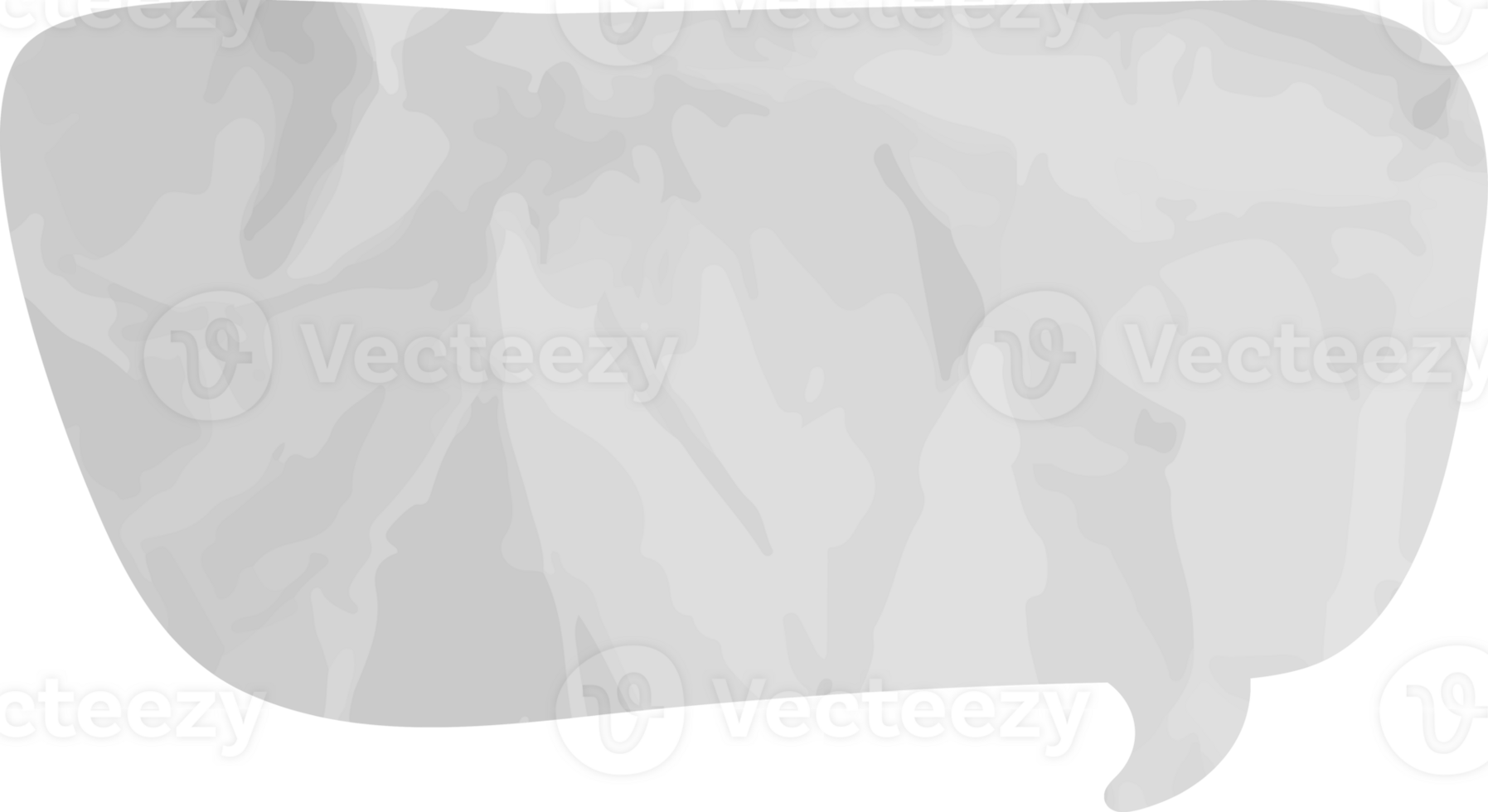 old paper speech bubble vintage wrinkled png
