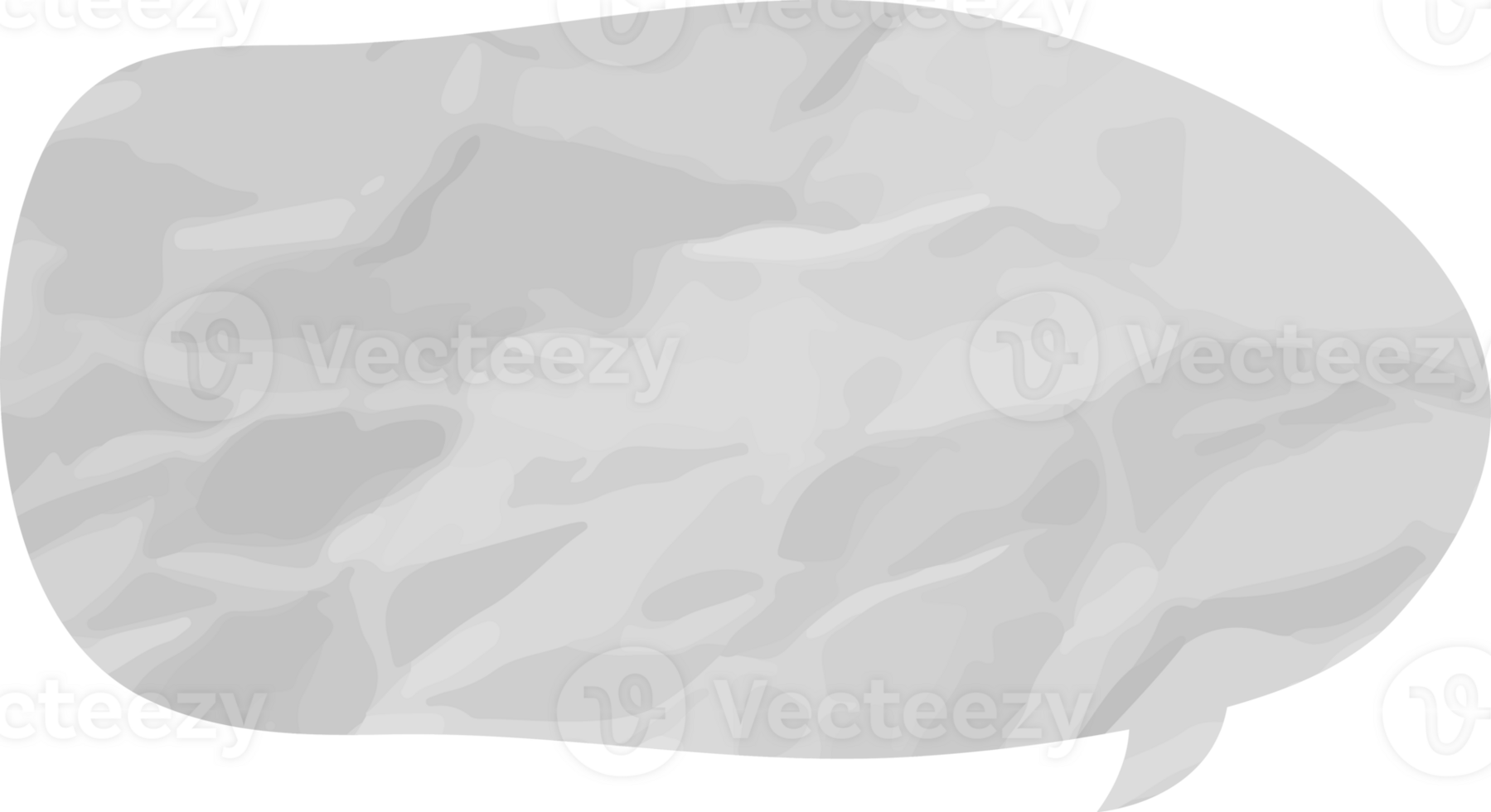 old paper speech bubble png