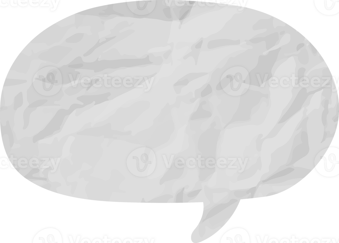 old paper speech bubble vintage wrinkled png