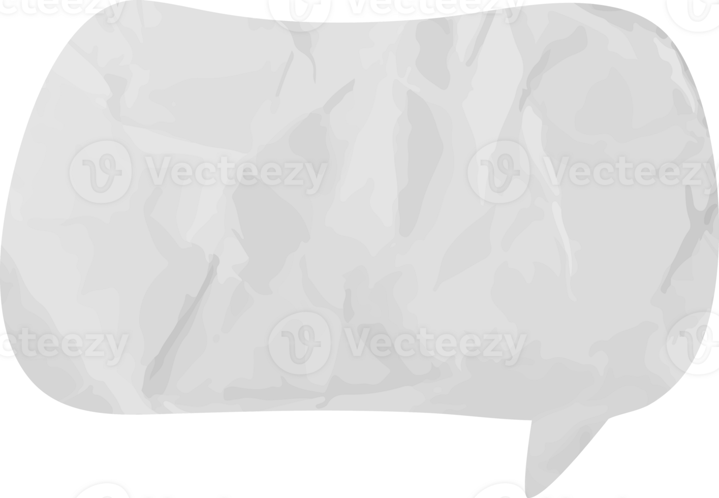 old paper speech bubble vintage wrinkled png