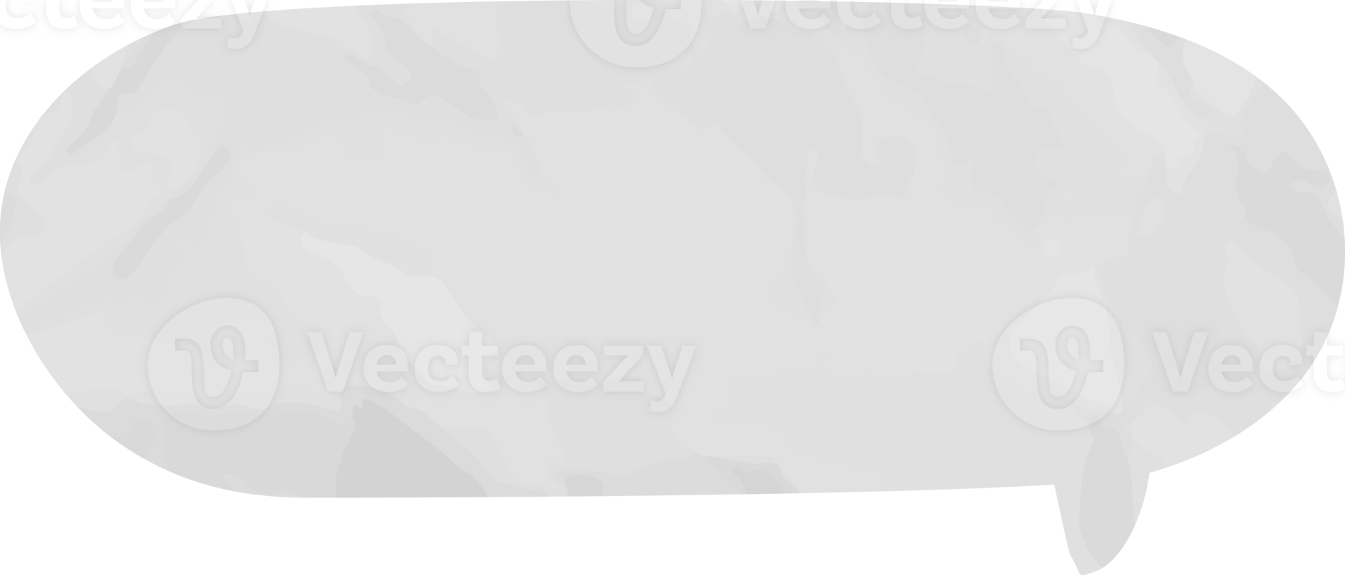 old paper speech bubble png