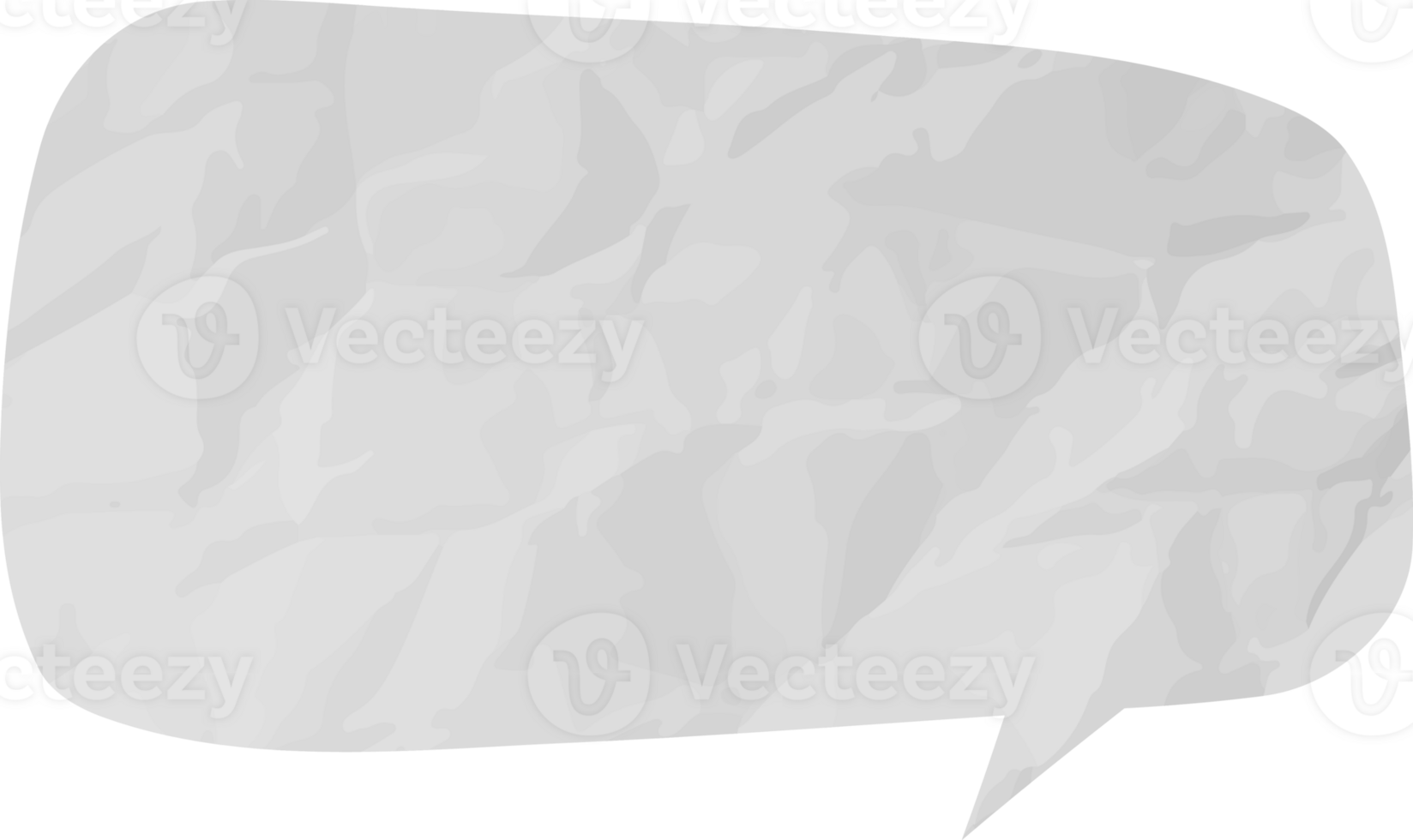 old paper speech bubble vintage wrinkled png
