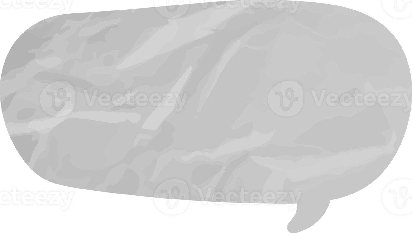 old paper speech bubble png