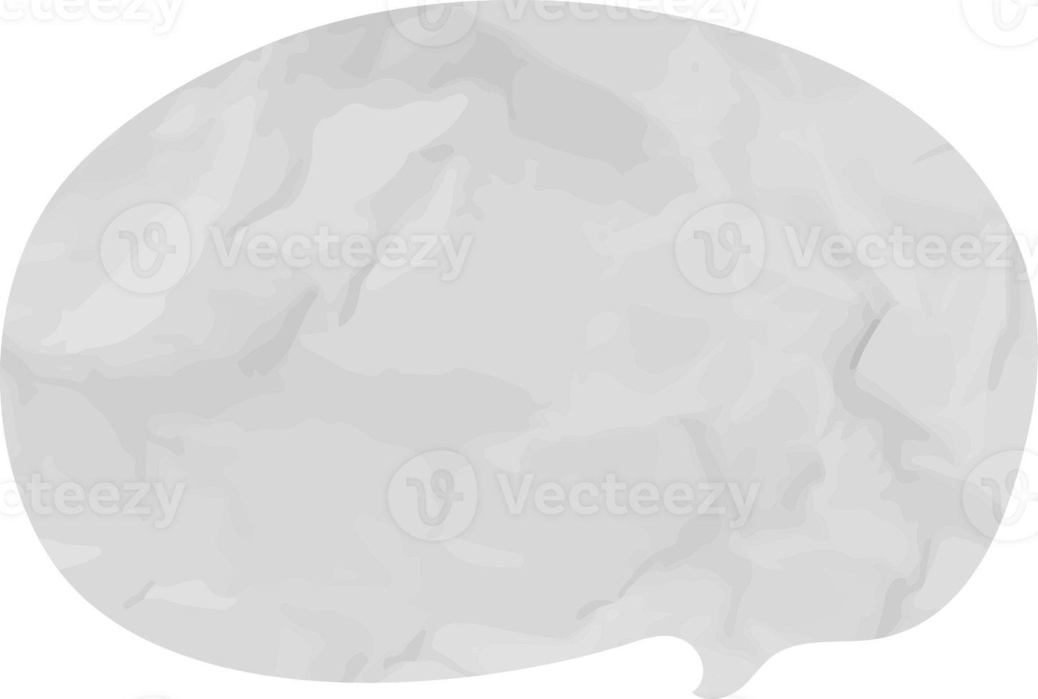 speech bubble wrinkled png