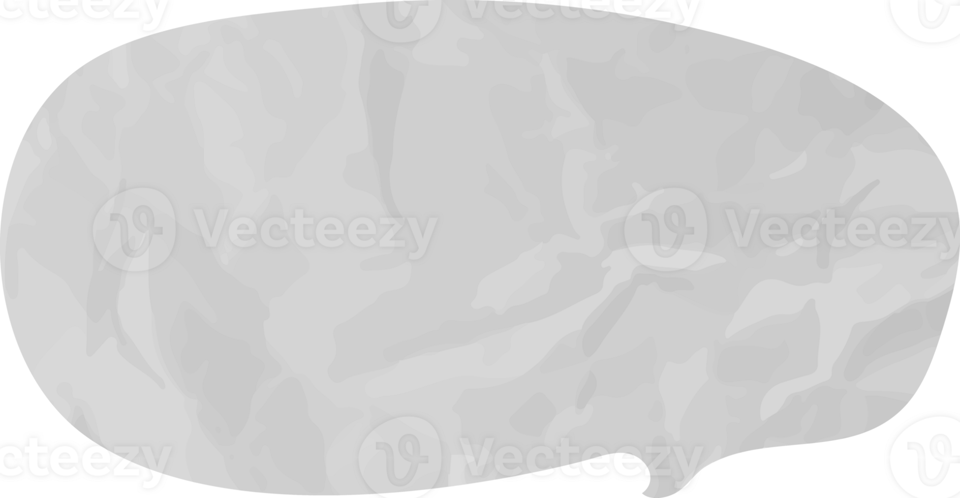 old paper speech bubble png