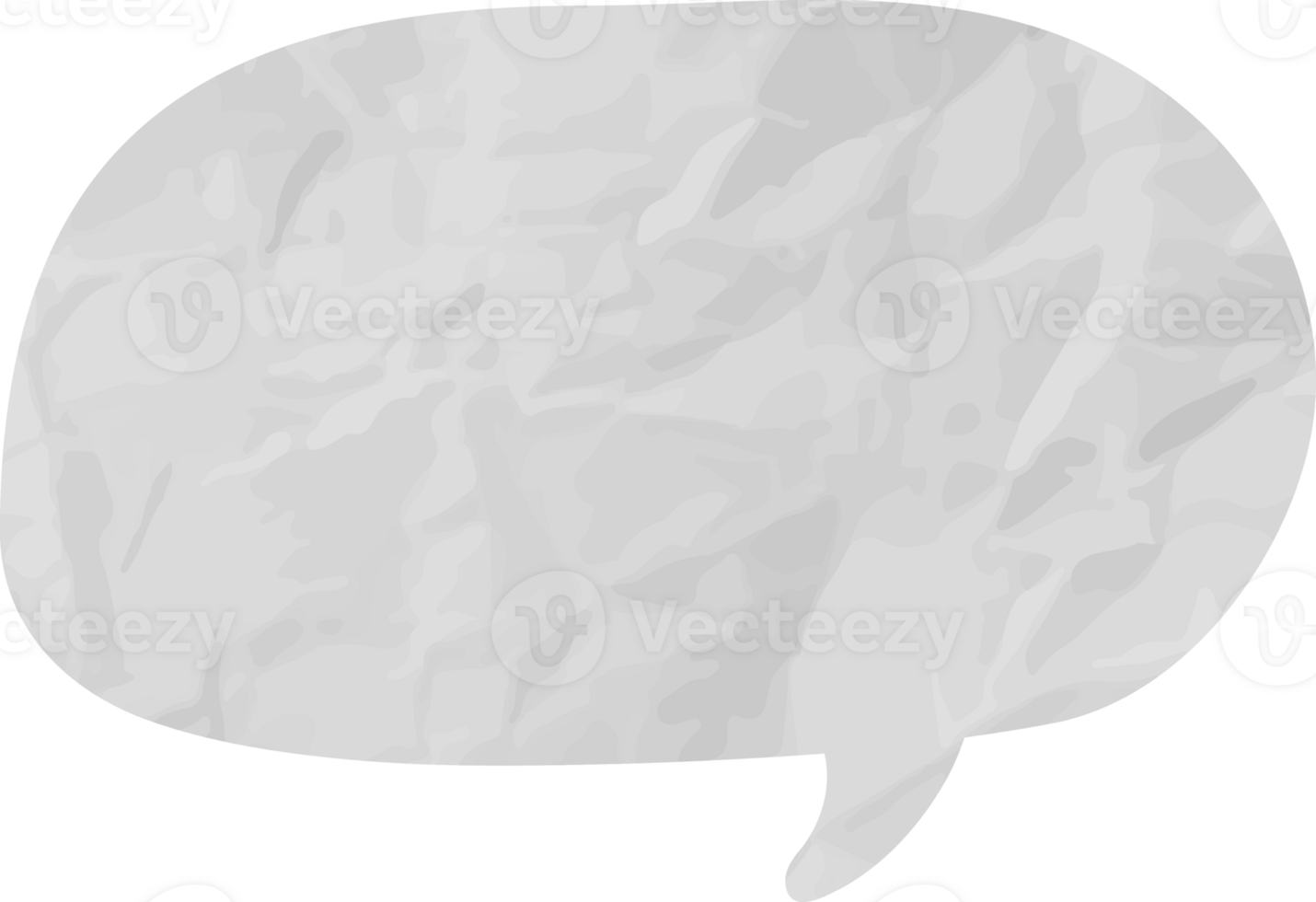 speech bubble wrinkled png