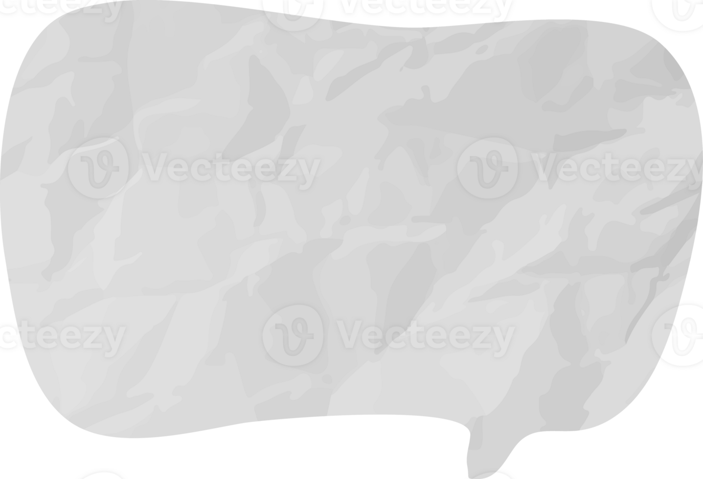 speech bubble wrinkled png