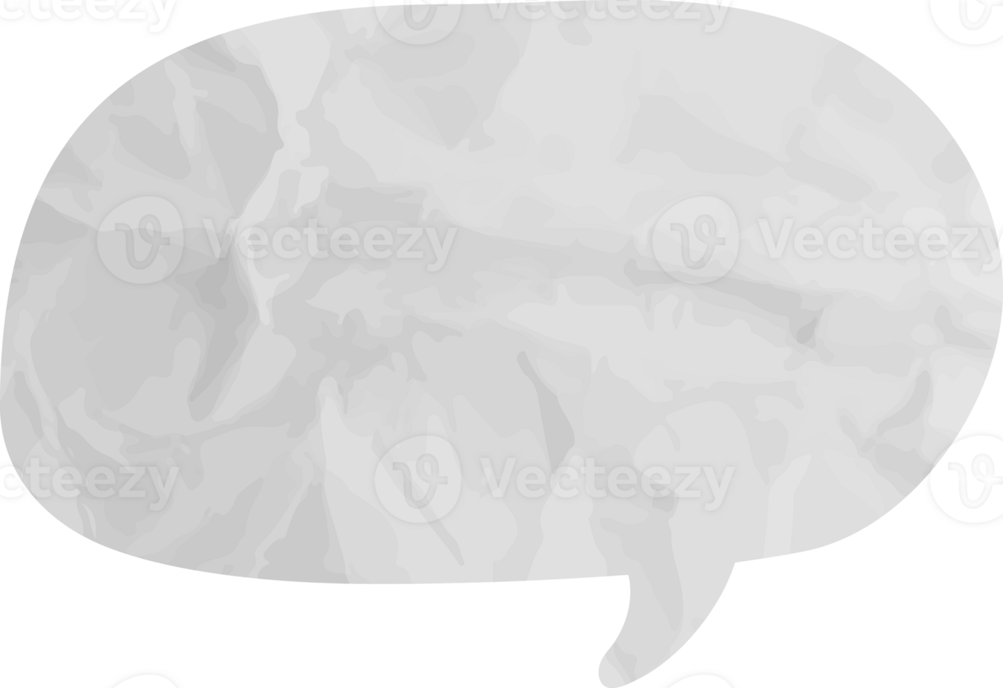speech bubble wrinkled png