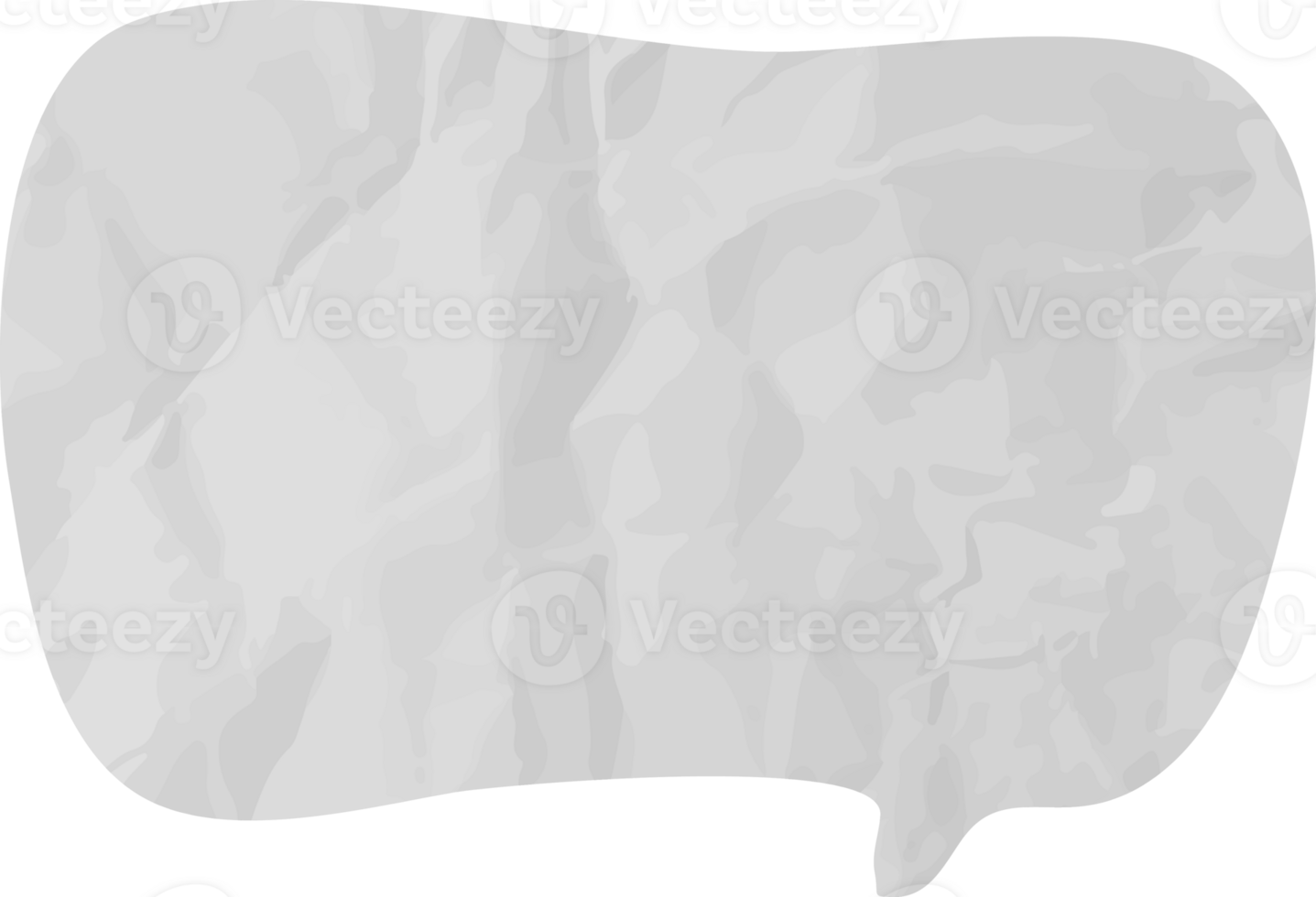 speech bubble wrinkled png