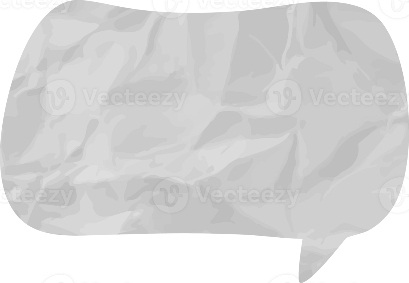 speech bubble wrinkled png