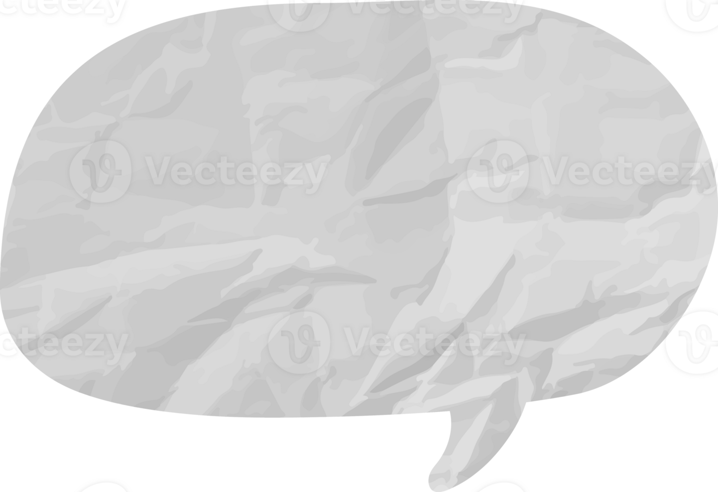 speech bubble wrinkled png