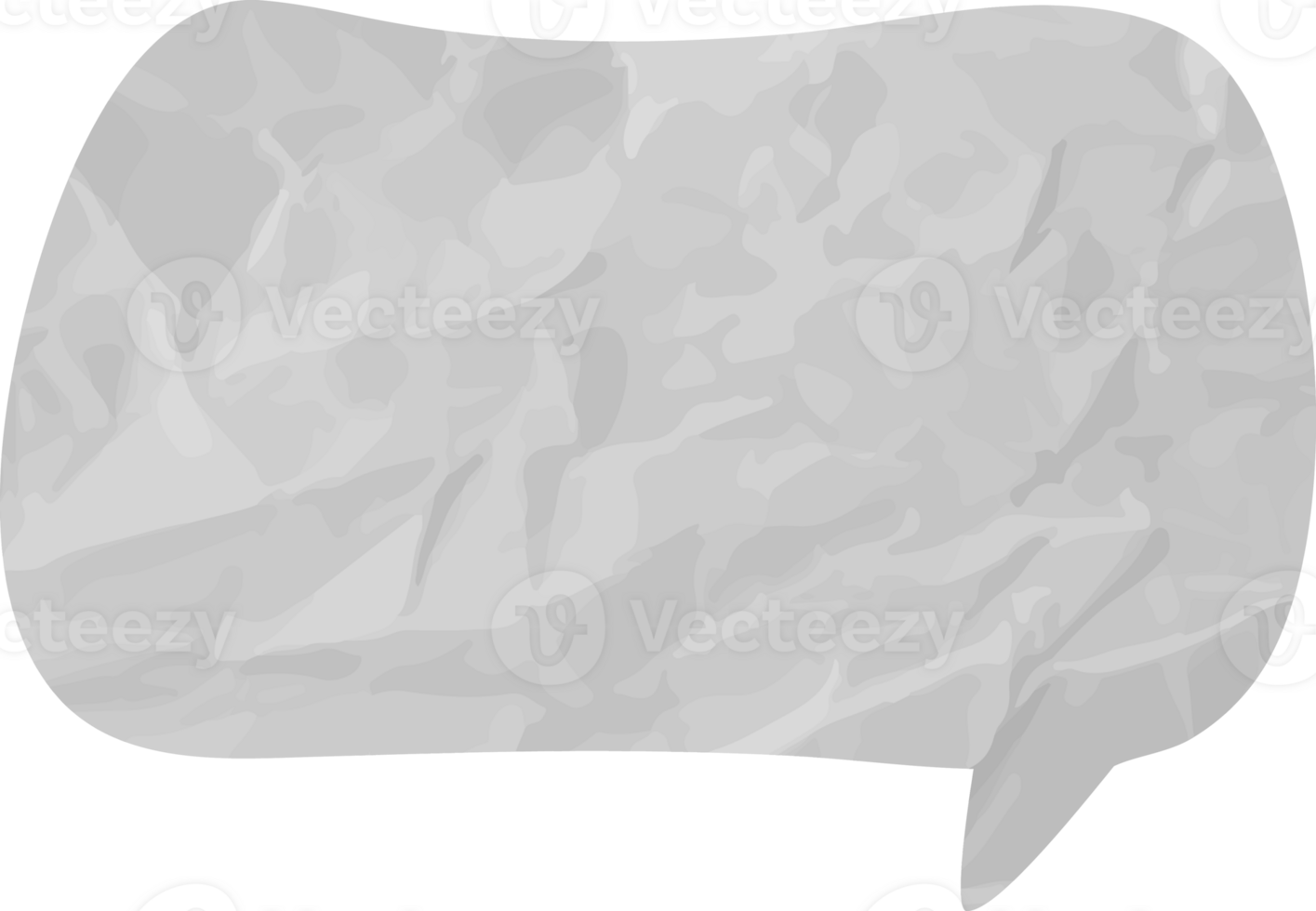 speech bubble wrinkled png