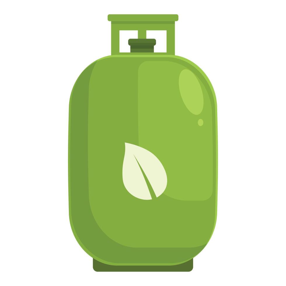 biogás tanque icono dibujos animados vector. azúcar fuente biodiesel vector