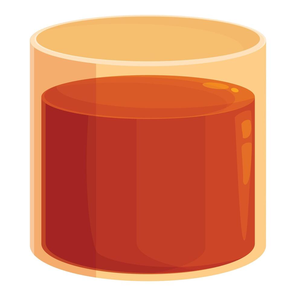 Natural syrup drink icon cartoon vector. Liquid market vector