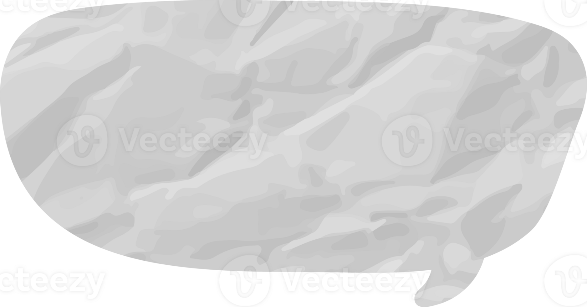 old paper speech bubble png