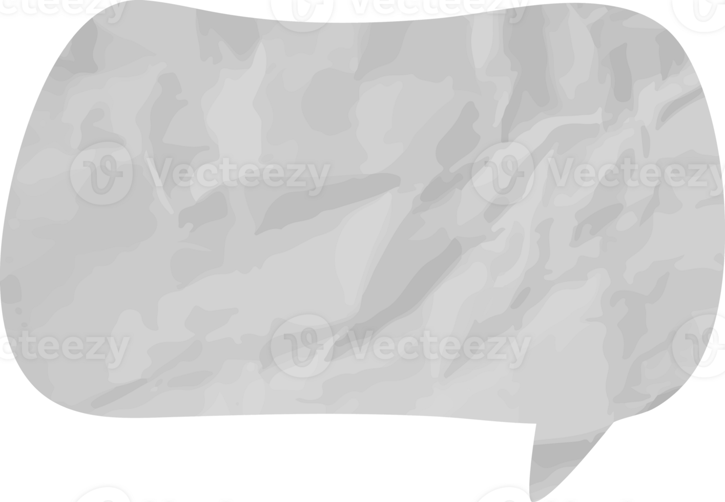 speech bubble wrinkled png