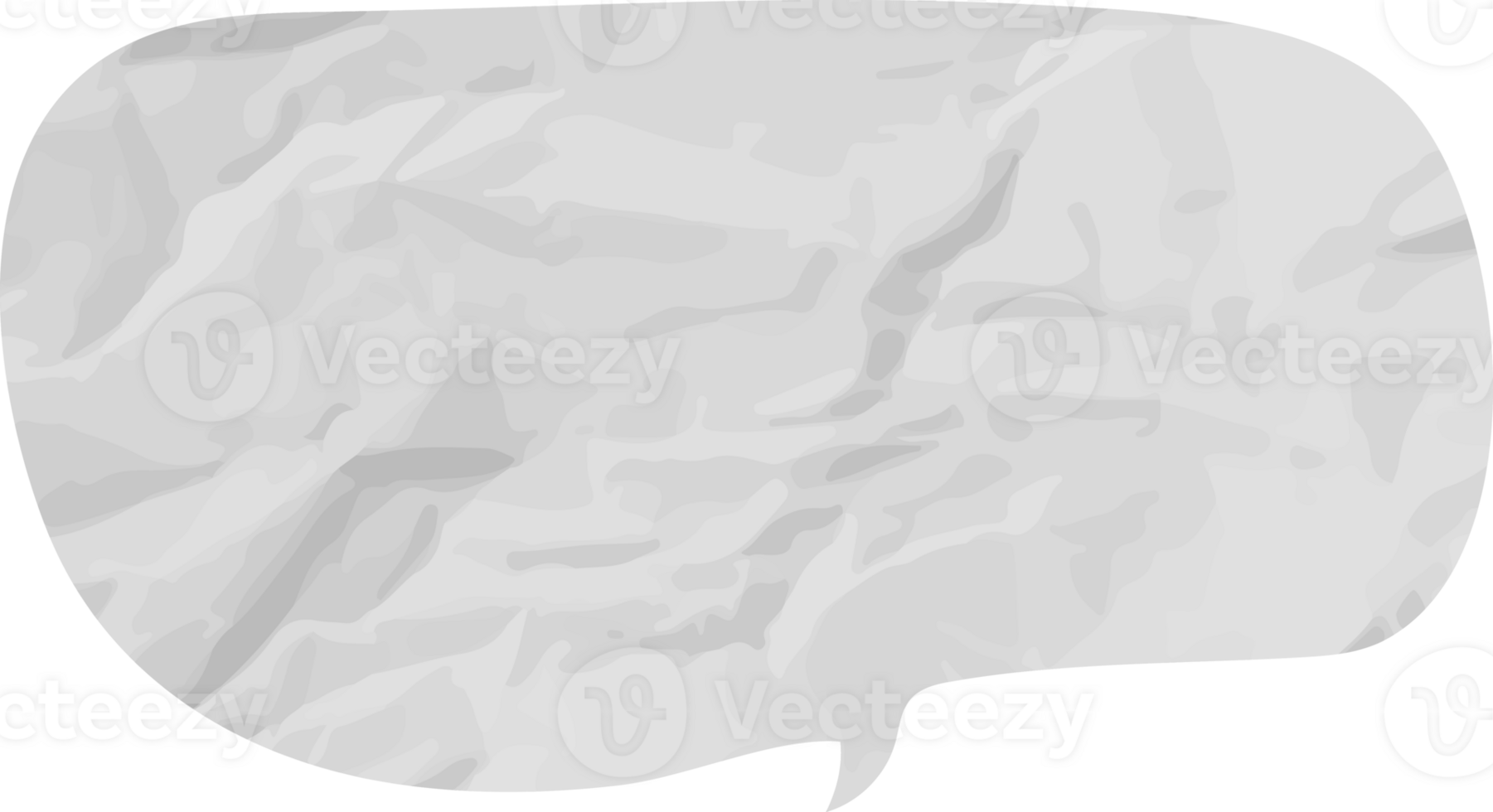 old paper speech bubble png